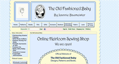 Desktop Screenshot of oldfashionedbaby.com
